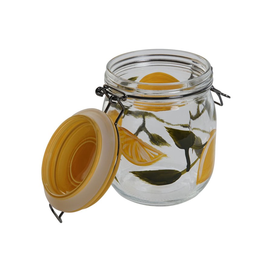 St med 4 Dser Home ESPRIT Gul Krystal Jern 1,5 L 4 Dele #7