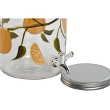 Vandbeholder Home ESPRIT Gul Metal Silikone Krystal ABS 18 x 24 x 30,5 cm #7