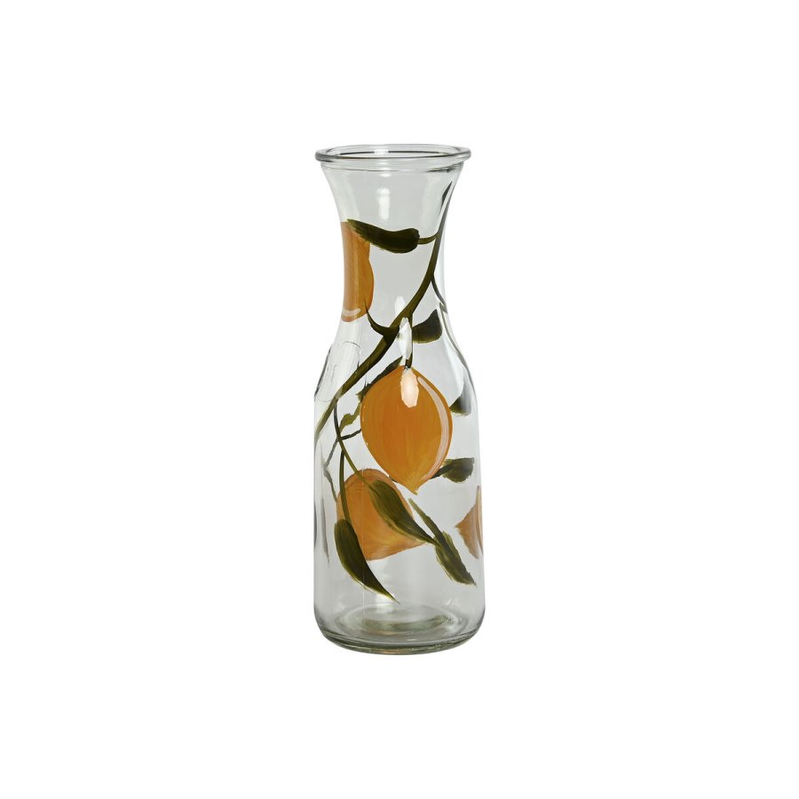 Vandflaske Home ESPRIT Gul Krystal 1 L #1