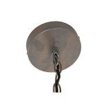 Loftslampe Home ESPRIT Brun Natur Tr Metal 50 W 53 x 53 x 123 cm #4