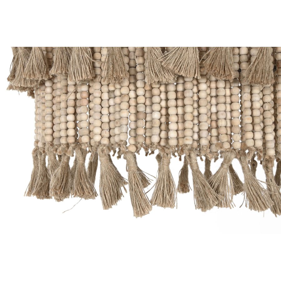 Loftslampe Home ESPRIT Brun Natur Tr Metal 50 W 61 x 61 x 117 cm #2