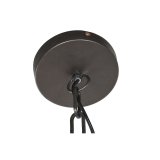 Loftslampe Home ESPRIT Brun Natur Tr Metal 50 W 61 x 61 x 117 cm #4