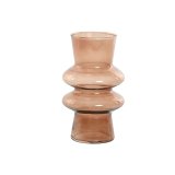 Vase Home ESPRIT Rav Krystal Moderne 11,5 X 11,5 X 19,5 cm #1