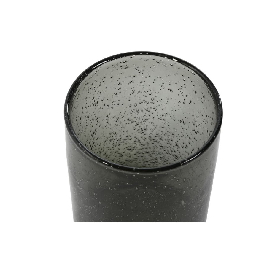 Vase Home ESPRIT Grn Krystal Moderne 11,5 X 11,5 X 17,2 cm #2