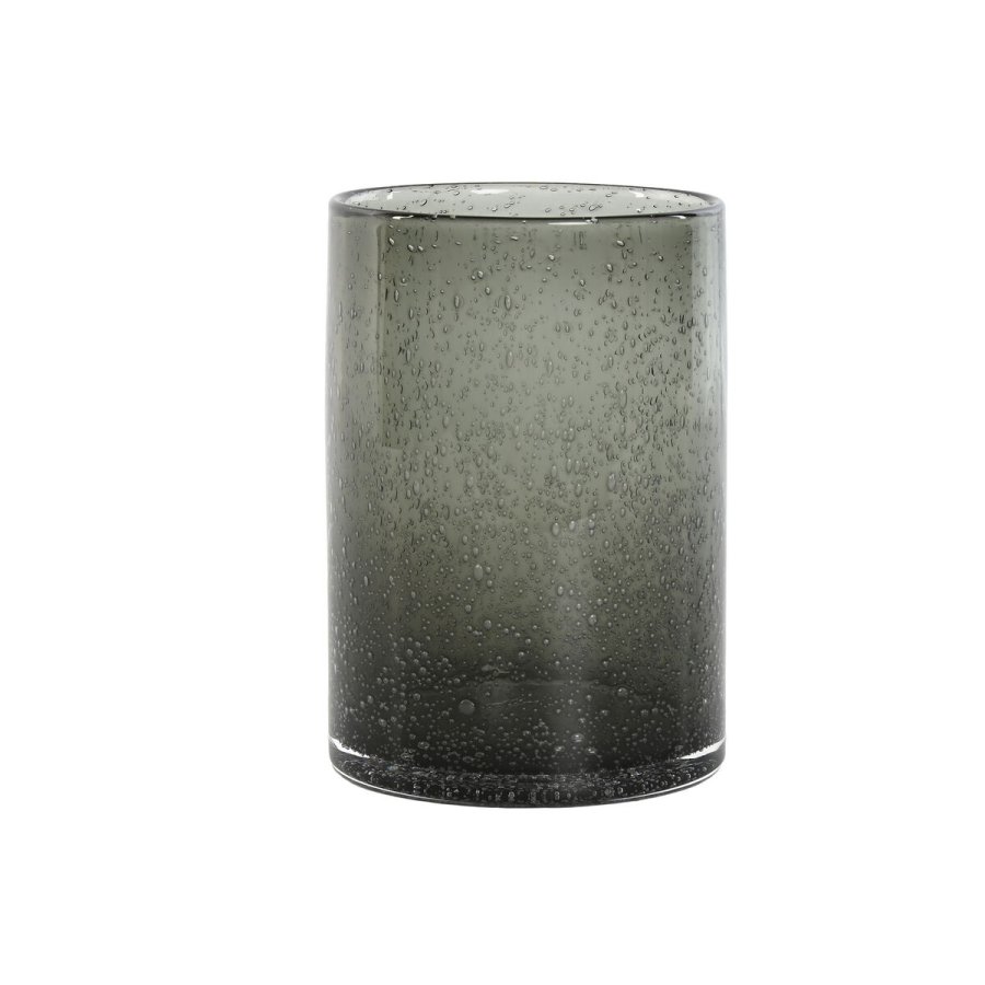 Vase Home ESPRIT Grn Krystal Moderne 11,5 X 11,5 X 17,2 cm #1