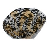 Borddekoration Home ESPRIT Sort Fldefarvet Krystal 29 x 20 x 15,5 cm #2