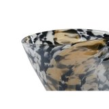 Borddekoration Home ESPRIT Sort Fldefarvet Krystal 29 x 20 x 15,5 cm #3