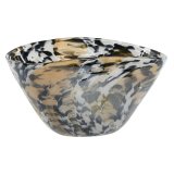 Borddekoration Home ESPRIT Sort Fldefarvet Krystal 29 x 20 x 15,5 cm #1