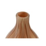 Vase Home ESPRIT Fersken Krystal Moderne 17,5 x 17,5 x 44 cm #2