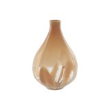 Vase Home ESPRIT Fersken Krystal Moderne 22 x 22 x 33,5 cm #1