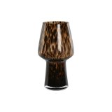 Vase Home ESPRIT Brun Sort Krystal Moderne 16,5 x 16,5 x 29 cm #1