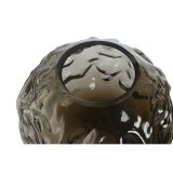 Vase Home ESPRIT Mrkebrun Krystal Moderne 21,5 x 21,5 x 19 cm #3