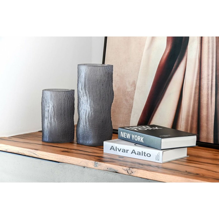 Vase Home ESPRIT Gr Krystal Moderne 14 x 14 x 31,5 cm #2