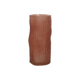Vase Home ESPRIT Terrakotta Krystal Moderne 14 x 14 x 31,5 cm #1