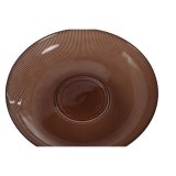 Borddekoration Home ESPRIT Brun Krystal 23,5 X 23,5 X 11 cm #2