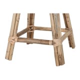 Taburet Home ESPRIT Natur flet Spanskrr 37 X 37 X 49,5 cm #9