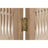 Sammenfoldelig skrm Home ESPRIT Brun Gran 138 X 3,5 X 186 cm #4