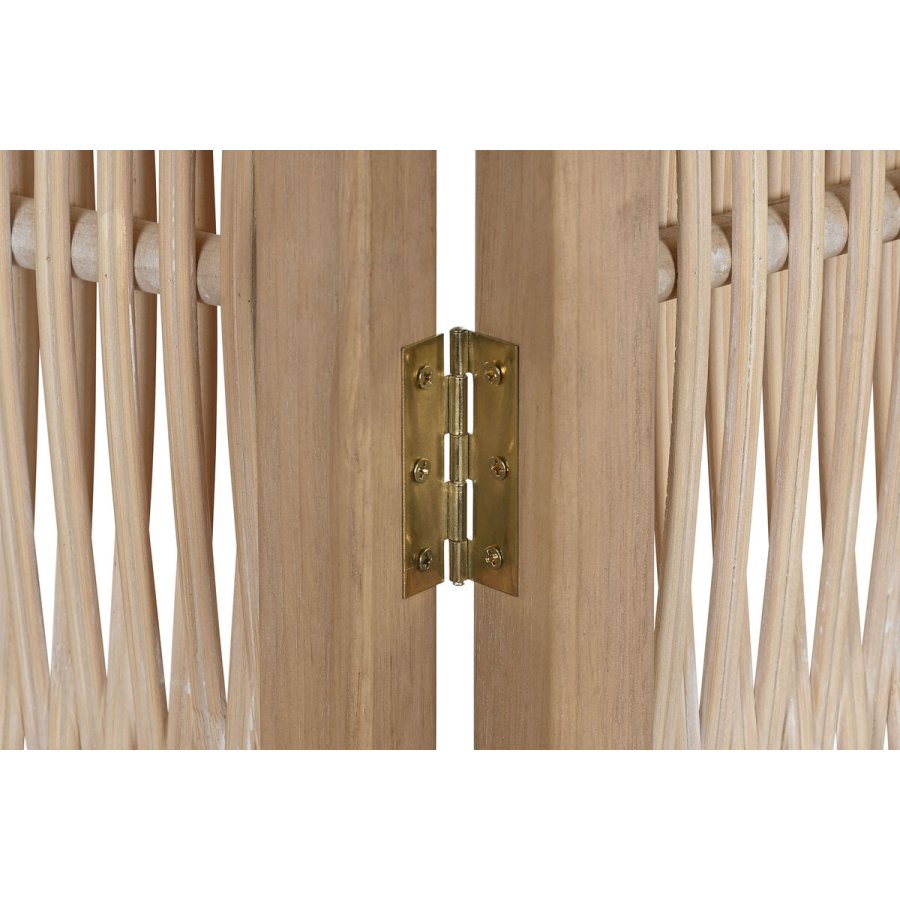 Sammenfoldelig skrm Home ESPRIT Brun Gran 138 X 3,5 X 186 cm #4