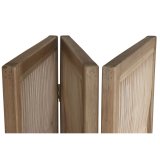 Sammenfoldelig skrm Home ESPRIT Brun Gran 138 X 3,5 X 186 cm #6