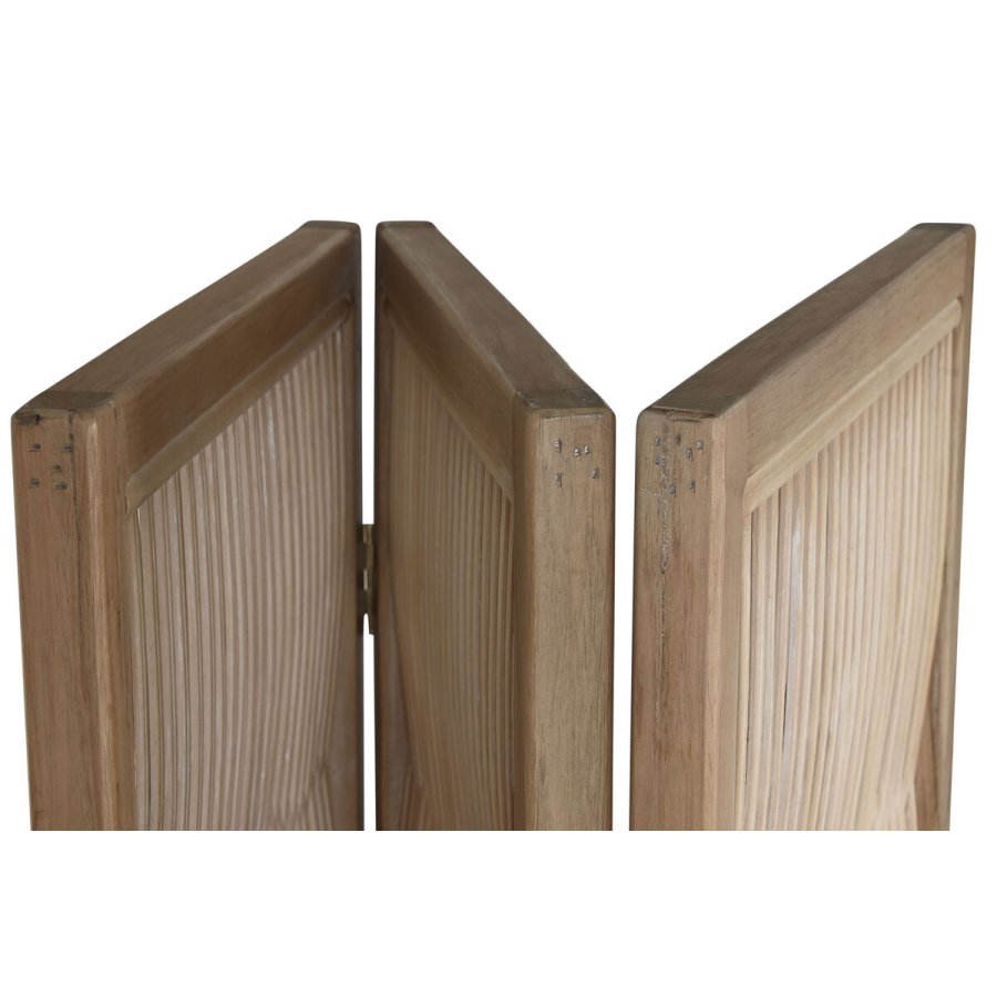 Sammenfoldelig skrm Home ESPRIT Brun Gran 138 X 3,5 X 186 cm #6