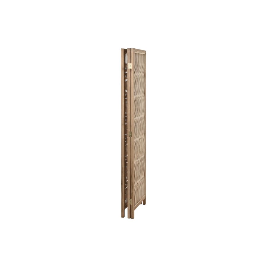Sammenfoldelig skrm Home ESPRIT Brun Gran 138 X 3,5 X 186 cm #3