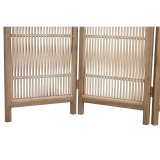 Sammenfoldelig skrm Home ESPRIT Brun Gran 138 X 3,5 X 186 cm #2