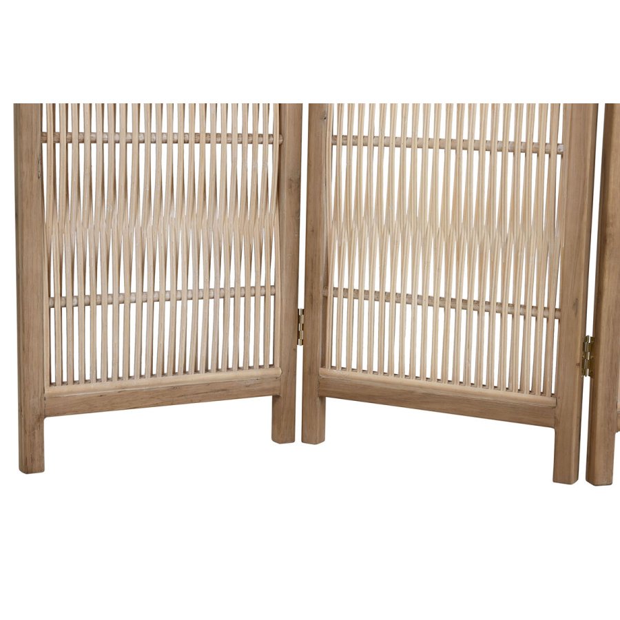 Sammenfoldelig skrm Home ESPRIT Brun Gran 138 X 3,5 X 186 cm #2