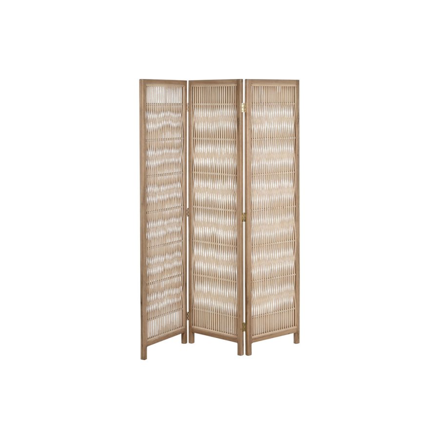 Sammenfoldelig skrm Home ESPRIT Brun Gran 138 X 3,5 X 186 cm #1