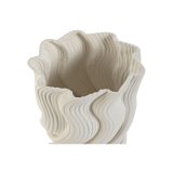 Vase Home ESPRIT Hvid Stentj Moderne 16 x 16 x 26 cm #2
