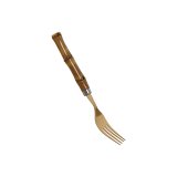 Bestik Home ESPRIT Gylden Natur Rustfrit stl ABS 3 x 2 x 16 cm 24 Dele #10