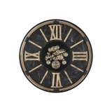 Vgur Home ESPRIT Sort Gylden Metal Krystal 127 X 9 X 127 cm #1