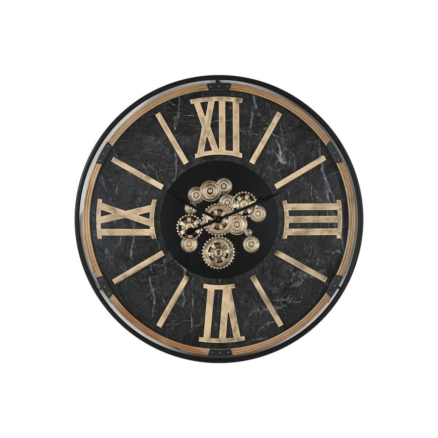 Vgur Home ESPRIT Sort Gylden Metal Krystal 127 X 9 X 127 cm #1