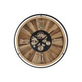 Vgur Home ESPRIT Sort Natur Krystal Fyr 87,2 X 8 X 87,2 cm #1
