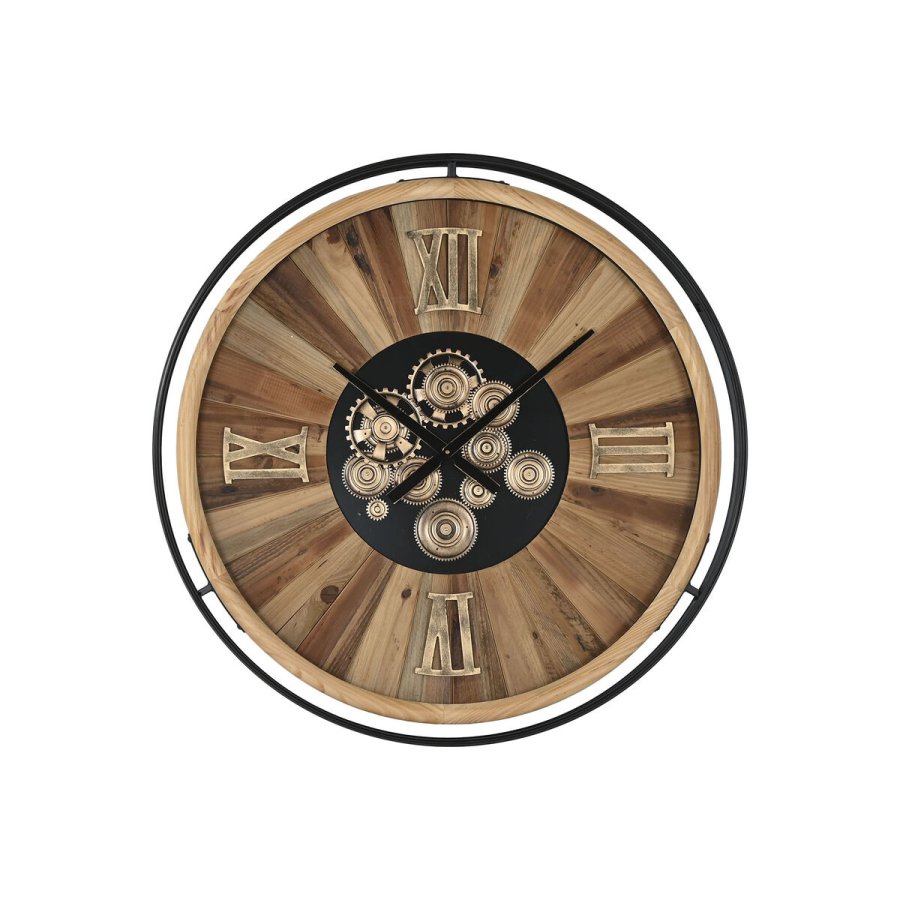 Vgur Home ESPRIT Sort Natur Krystal Fyr 87,2 X 8 X 87,2 cm #1