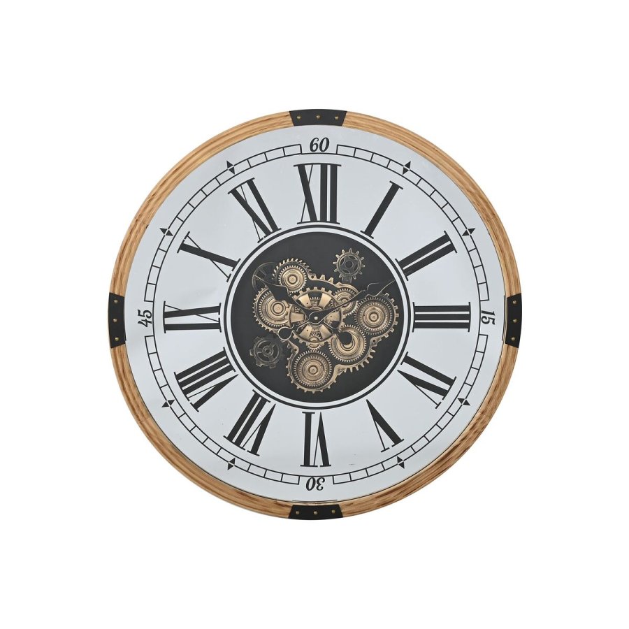 Vgur Home ESPRIT Slvfarvet Natur Metal Krystal 80 X 8,5 X 80 cm #1