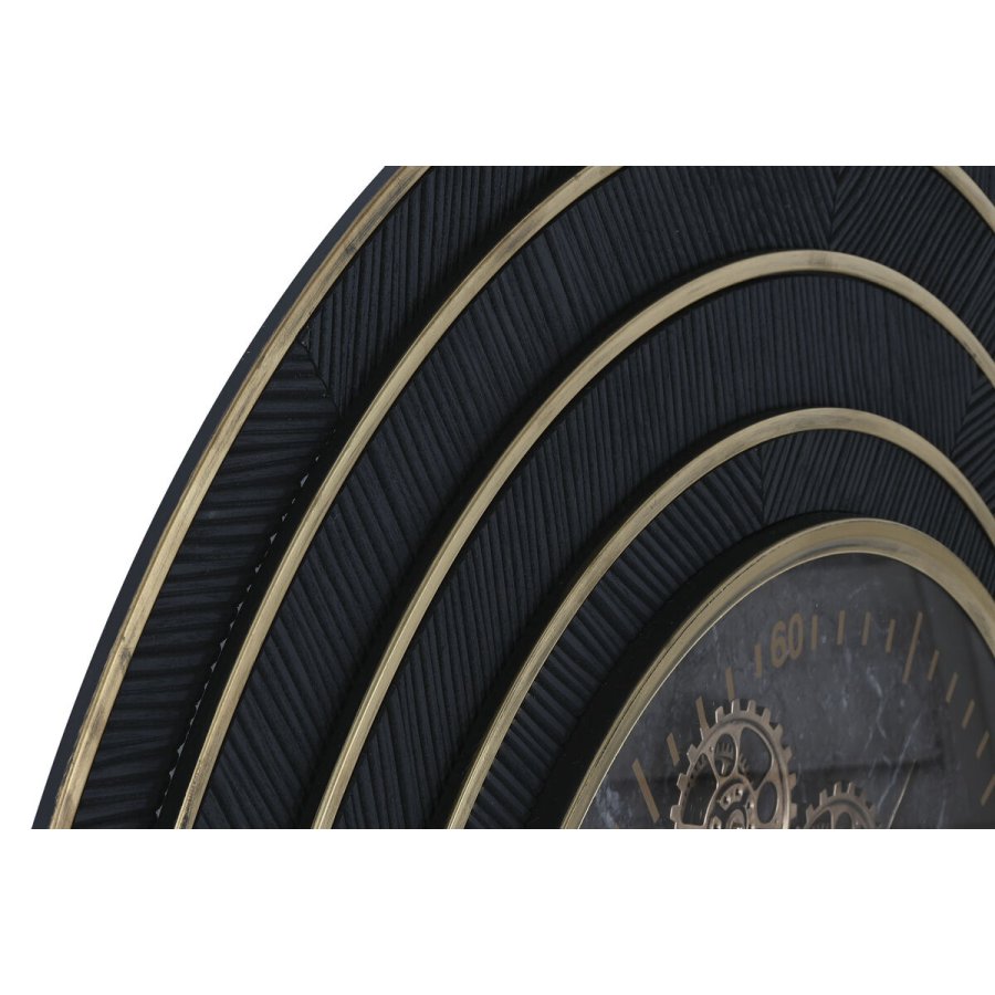 Vgur Home ESPRIT Sort Gylden Metal Krystal 108 X 8,5 X 108 cm #2