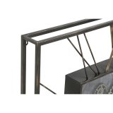 Vgur Home ESPRIT Sort Gylden Metal Krystal 80 x 8 x 80 cm #5