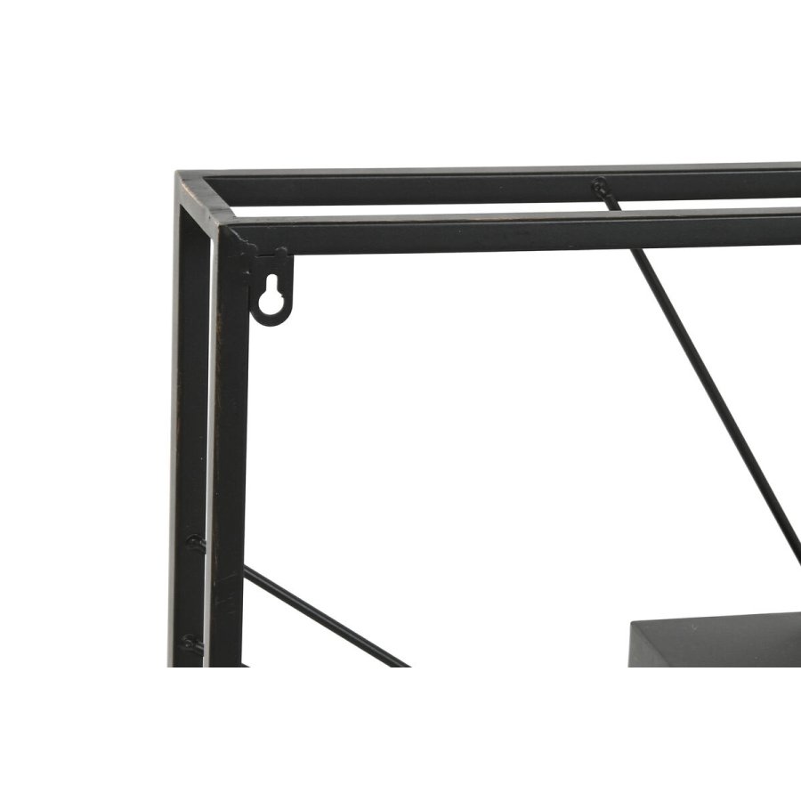 Vgur Home ESPRIT Sort Gylden Metal Krystal 80 x 8 x 80 cm #9