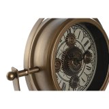 Namizna ura Home ESPRIT Gylden Metal Krystal 36 X 24 X 66,5 cm #5