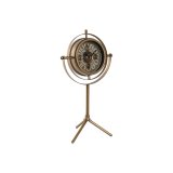 Namizna ura Home ESPRIT Gylden Metal Krystal 36 X 24 X 66,5 cm #1