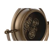 Namizna ura Home ESPRIT Gylden Metal Krystal 36 X 19 X 41 cm #5