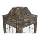Lanterne st Home ESPRIT Gylden Metal Krystal Araber 26 x 26 x 53 cm (2 Dele) #2