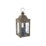 Lanterne st Home ESPRIT Gylden Metal Krystal Araber 26 x 26 x 53 cm (2 Dele) #4