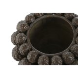 Vase Home ESPRIT Brun Stentj Ananas 30 x 30 x 20 cm #2