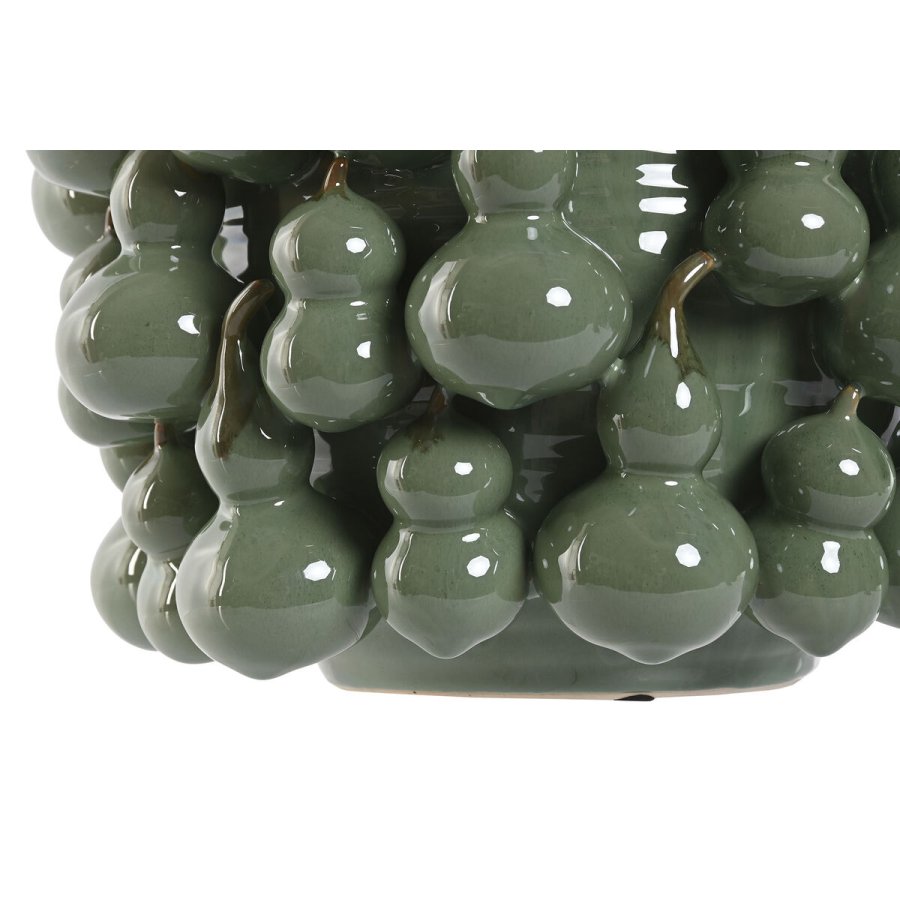 Vase Home ESPRIT Grn Stentj Tropisk 30 x 30 x 23 cm #3