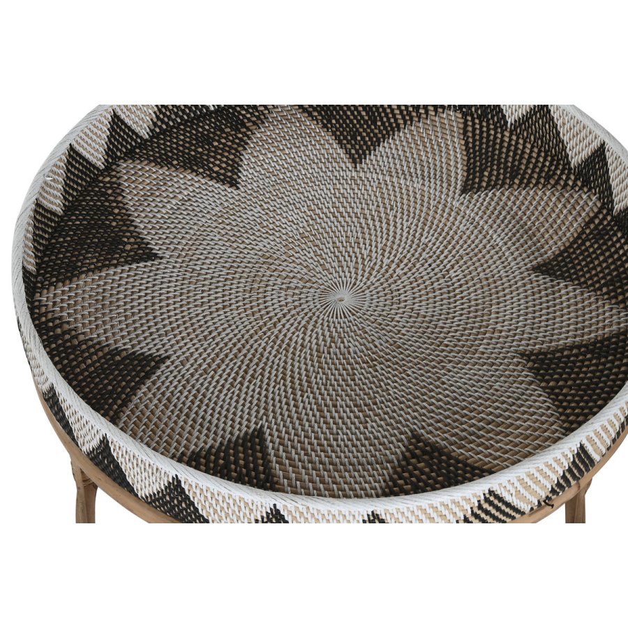 St med 2 borde Home ESPRIT Spanskrr 70 X 70 X 52 cm #2
