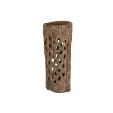 Vase Home ESPRIT Natur Teak 30 x 30 x 75 cm 30 x 31 x 76,5 cm #1