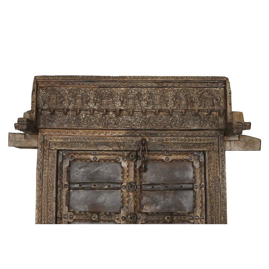 Dekorativ havefigur Home ESPRIT Brun Teak 120 X 46 X 190 cm Dr #2