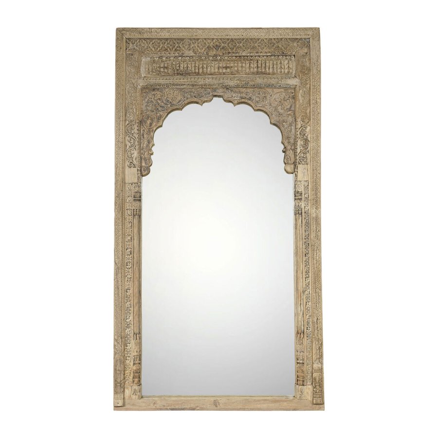 Vgspejl Home ESPRIT Natur 160 x 14,5 x 260 cm #1