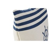 Pude Home ESPRIT Hvid Marinebl 45 x 10 x 45 cm (2 enheder) #2